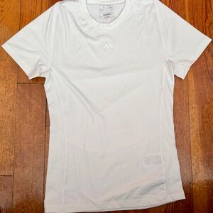 Adidas White Performance Tee